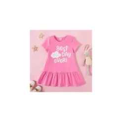 Cute Long Sleeve Dress Set