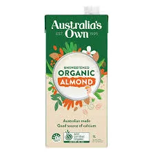 Organic Almond Milk Unsweetened 1L